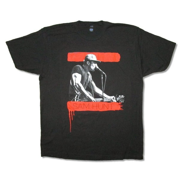 Sam Hunt-Take Your Time Mens Basic Short Sleeve Music Band Shirts Shirt Black Sam Hunt-Take Your Time Mens Basic Short Sleeve Music Band Shirts Shirt Black